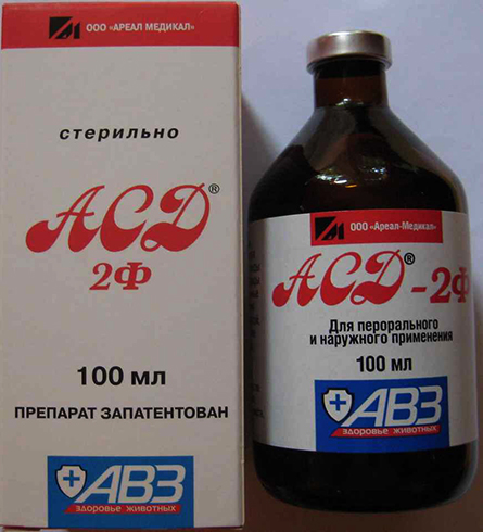 Упаковка и раствор
