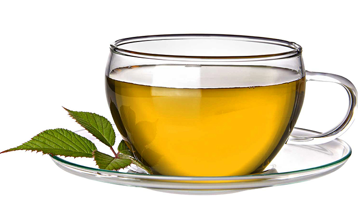 Зеленый чай с лимоном