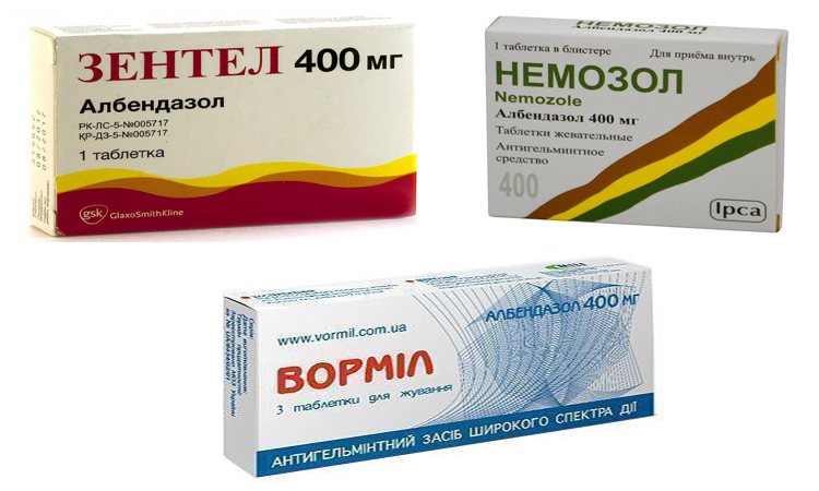Группа Альбендазолов