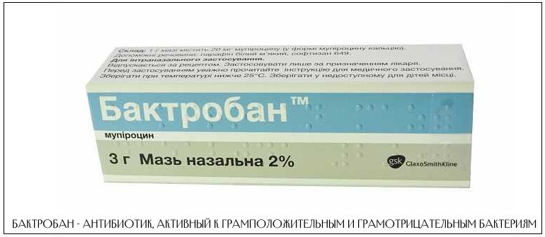 Бактробан мазь