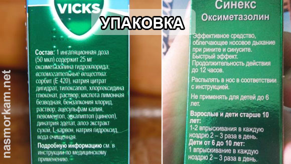 Викс Актив Синекс Vicks Active Sinex