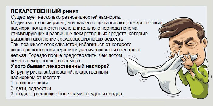 Что такое медикаментозный ринит