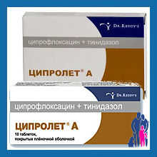 Применение Ципролета при гайморите