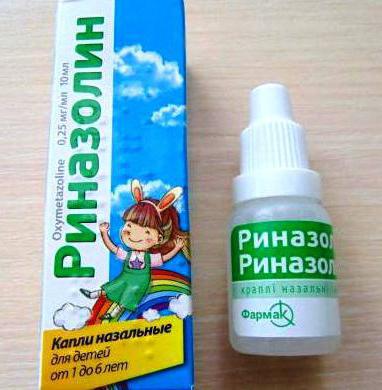 Риназолин инструкция по применению